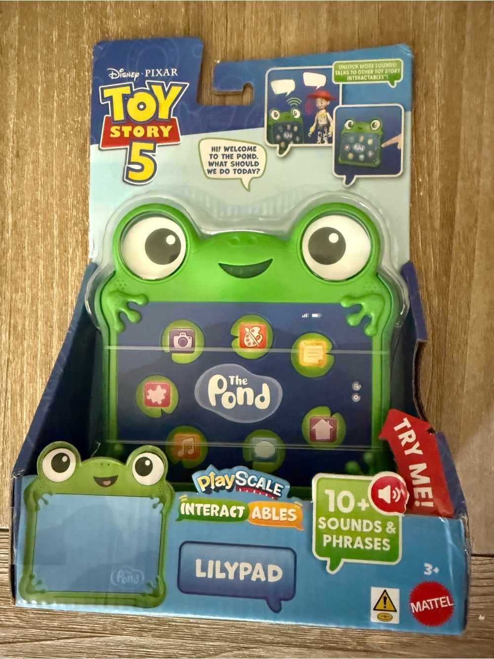 Disney Pixar Toy Story 5 Interactables Lilypad, 6" Figure, Movie Phrases Talks**